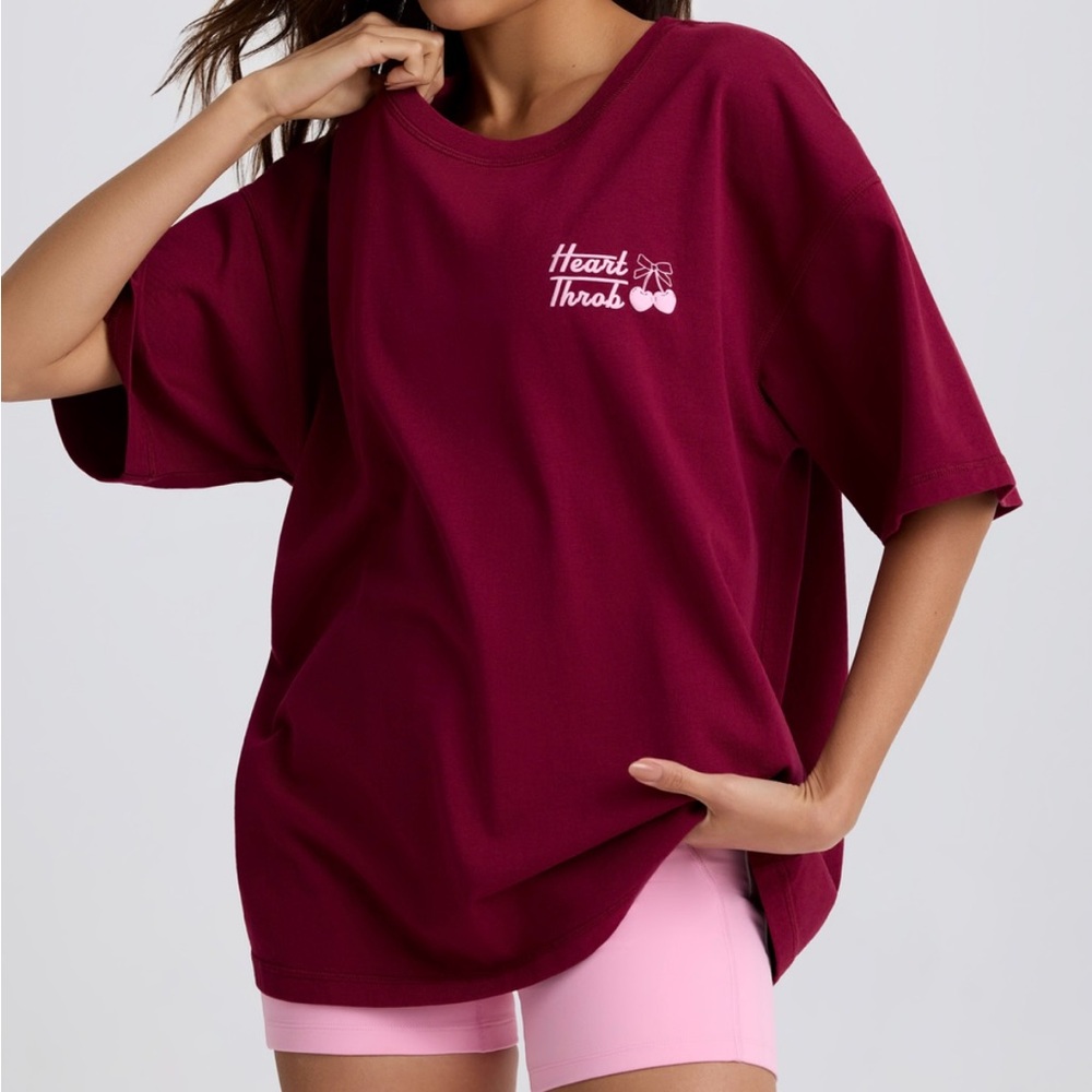 Oh Polly / Bo + tee heart throb oversized tee